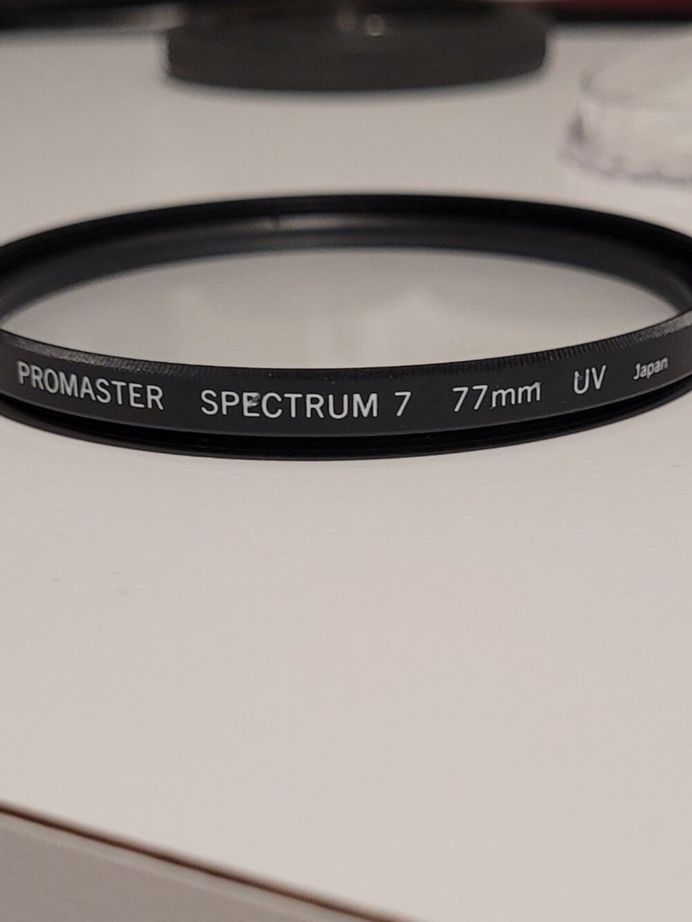 Promaster Spectrum 7 77mm UV filter-protect camera lenses & Reduce UV